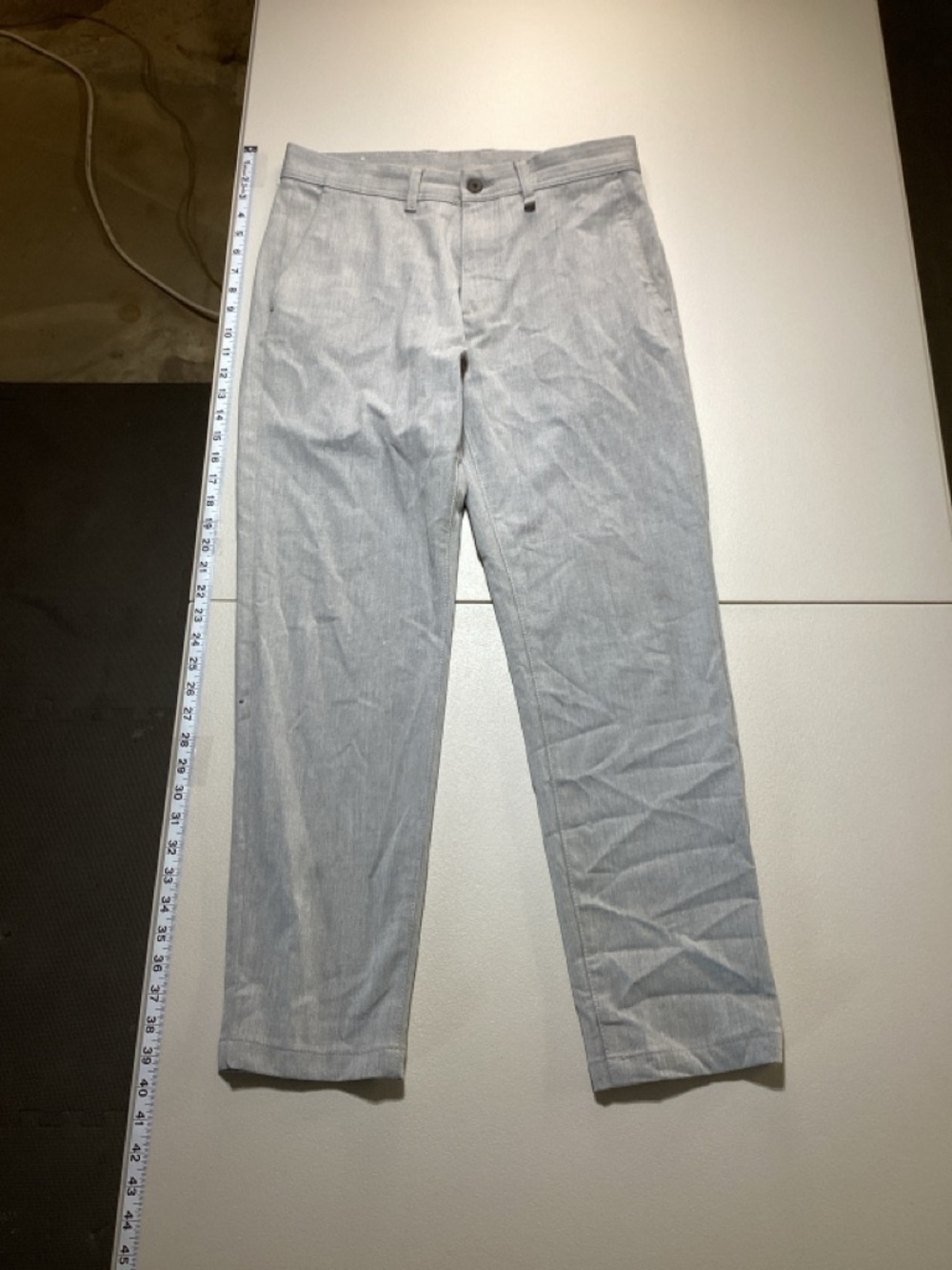 Zara Men's Light Gray Casual Pants